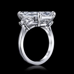 Emilio Jewelry GIA Certified 9.00 Carat Colorless Diamond Ring