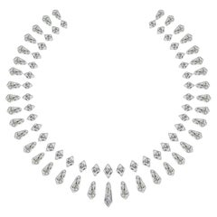 Emilio Jewelry Gia Certified Diamond Kite Shape Necklace