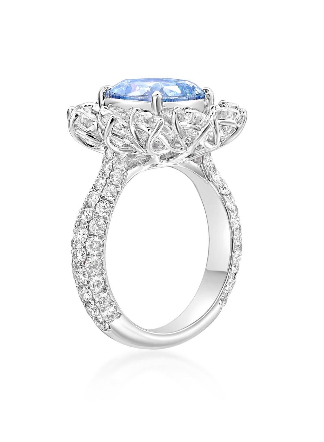 From Emilio Jewelry, a well known and respected wholesaler/dealer located in the Iconic Gem Tower/Gia Building in New York's Diamond District.

This item has been appraised by the experts at the Gemological Appraisal Laboratory Of America, an