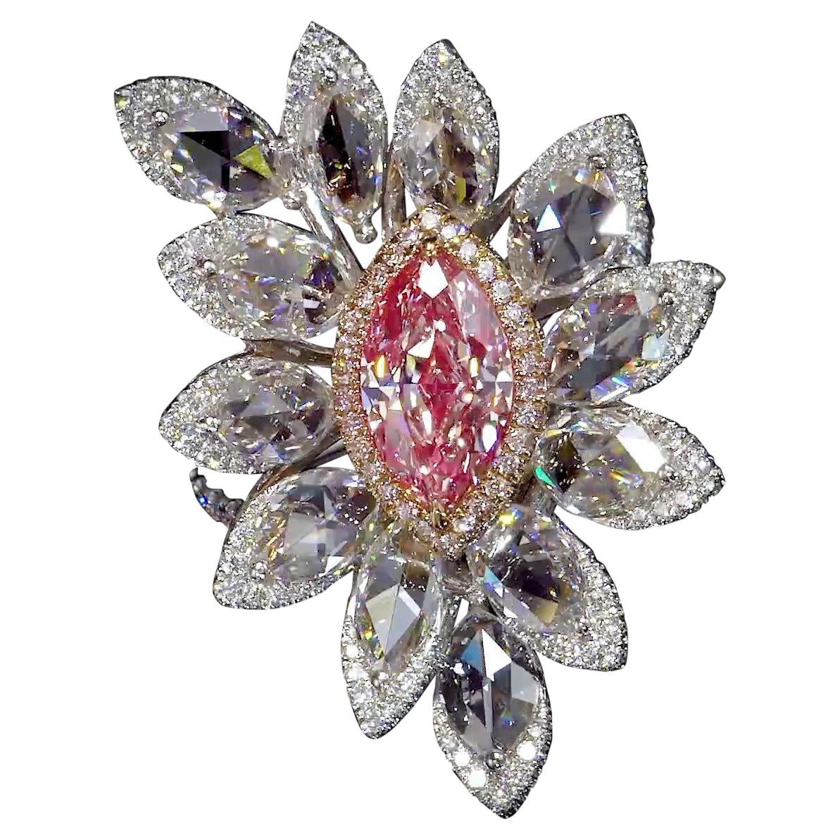 Emilio ! Suite de diamants roses certifiés GIA en vente