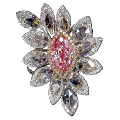 Emilio Jewelry GIA Certified Pink Diamond Suite