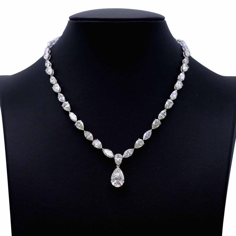 Emilio Jewelry Important Diamond Necklace In New Condition For Sale In New York, NY