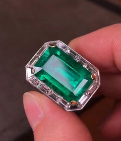 Emilio Joyas Anillo Esmeralda Muzo Importante Sin Aceite