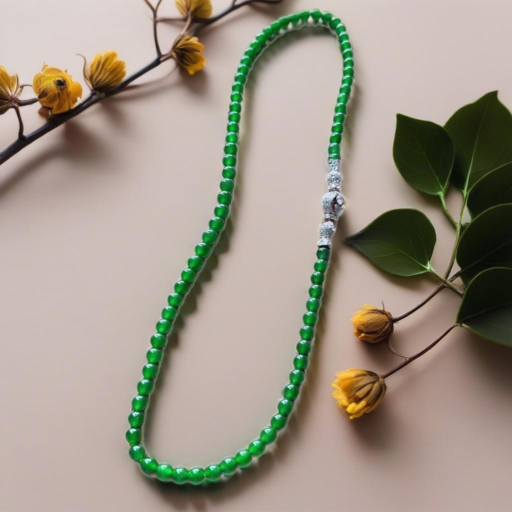 From Emilio Jewelry, a well known and respected wholesaler/dealer located in the Iconic Gem Tower/Gia Building in New York's Diamond District.

Excellent color and transparency! Super rare about 9mm each and 70 centimeters long.
This item has been