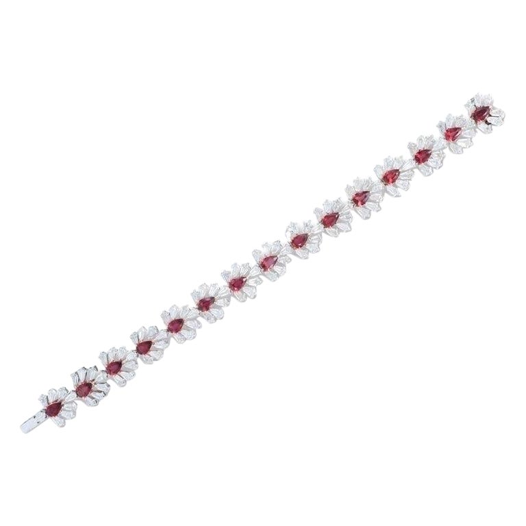 Emilio Gioielli Bracciale Rubino Diamante