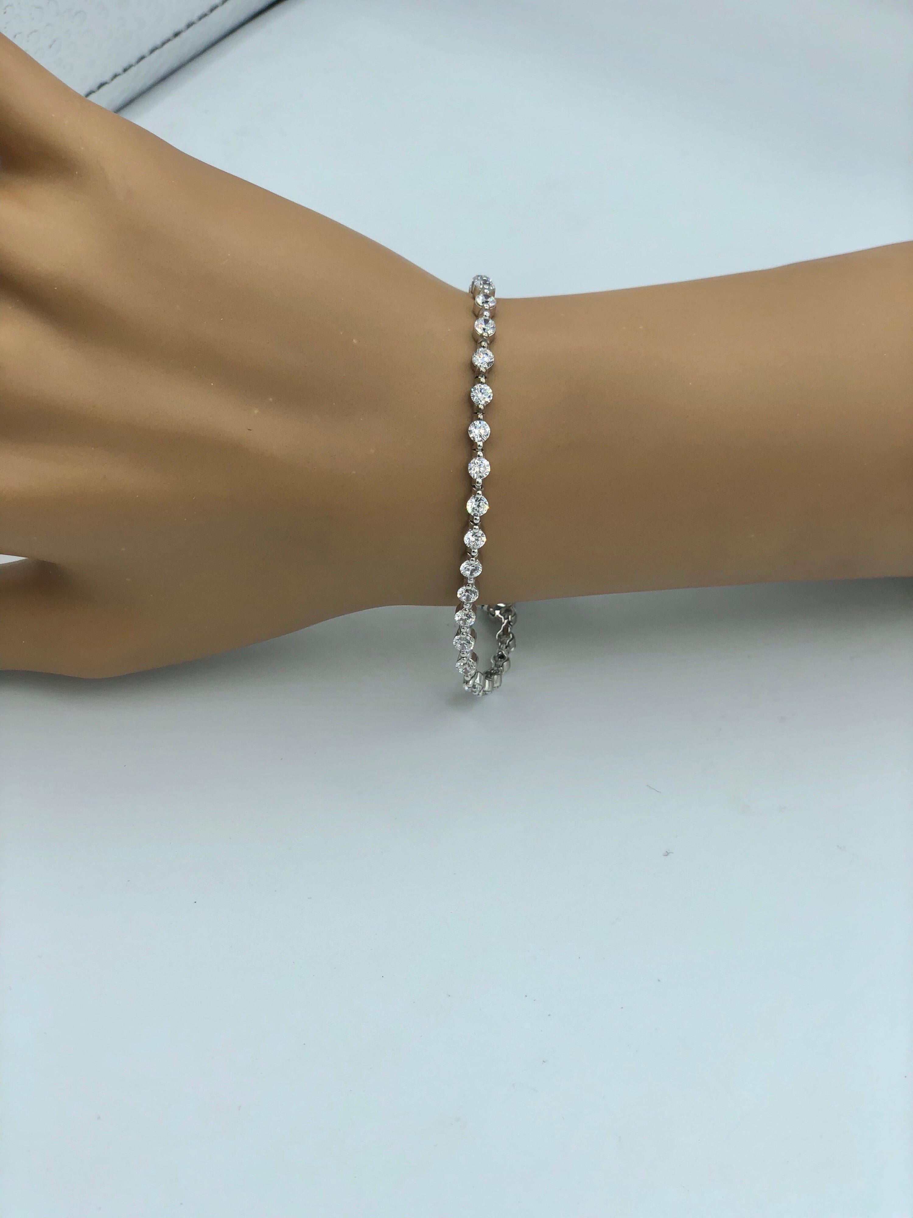 10 carat diamond bracelet