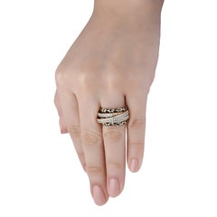 Emilio Jewelry Yellow Gold Diamond Band