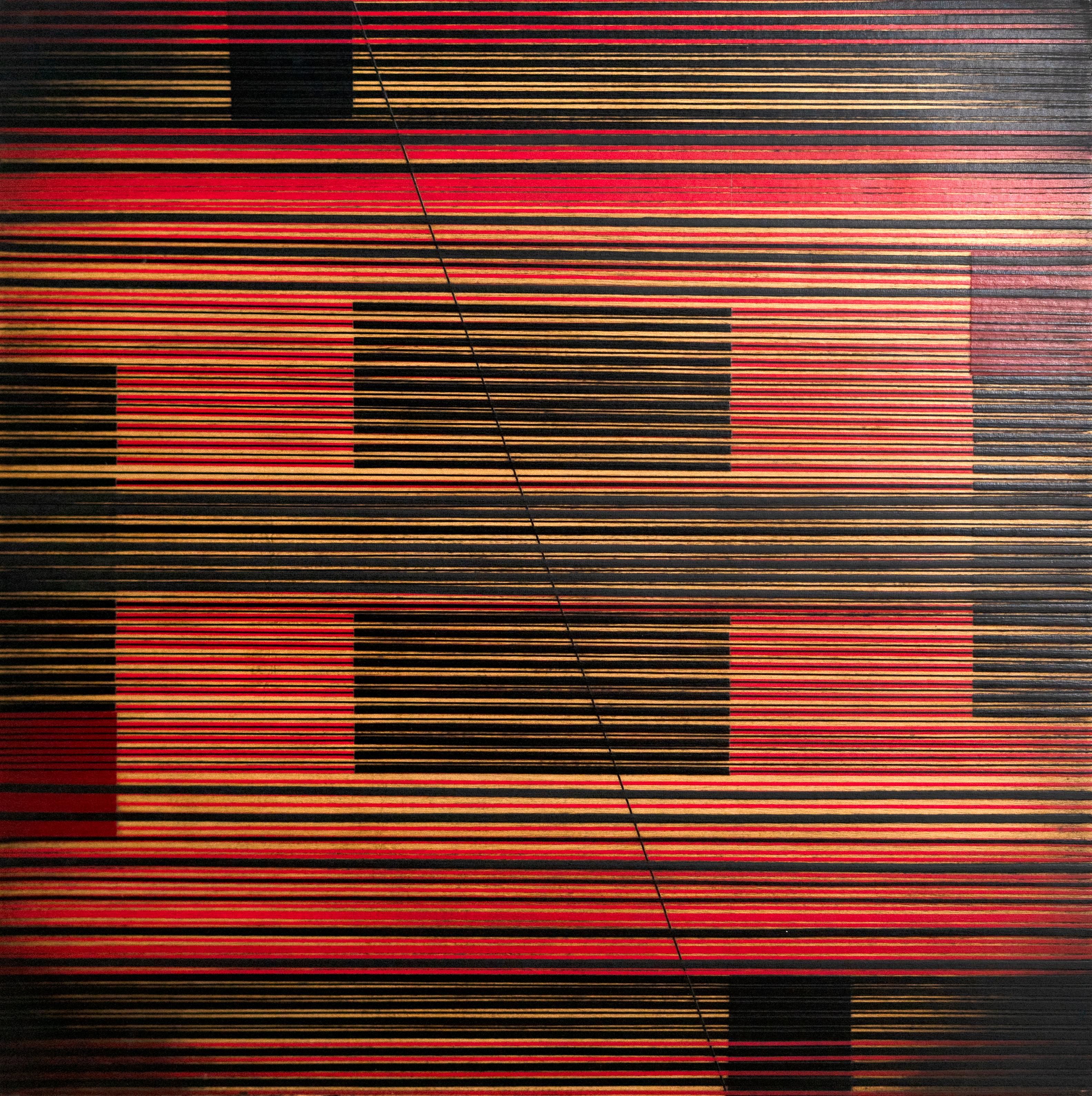 Emilio Lobato III Abstract Painting - Un Buena Compania