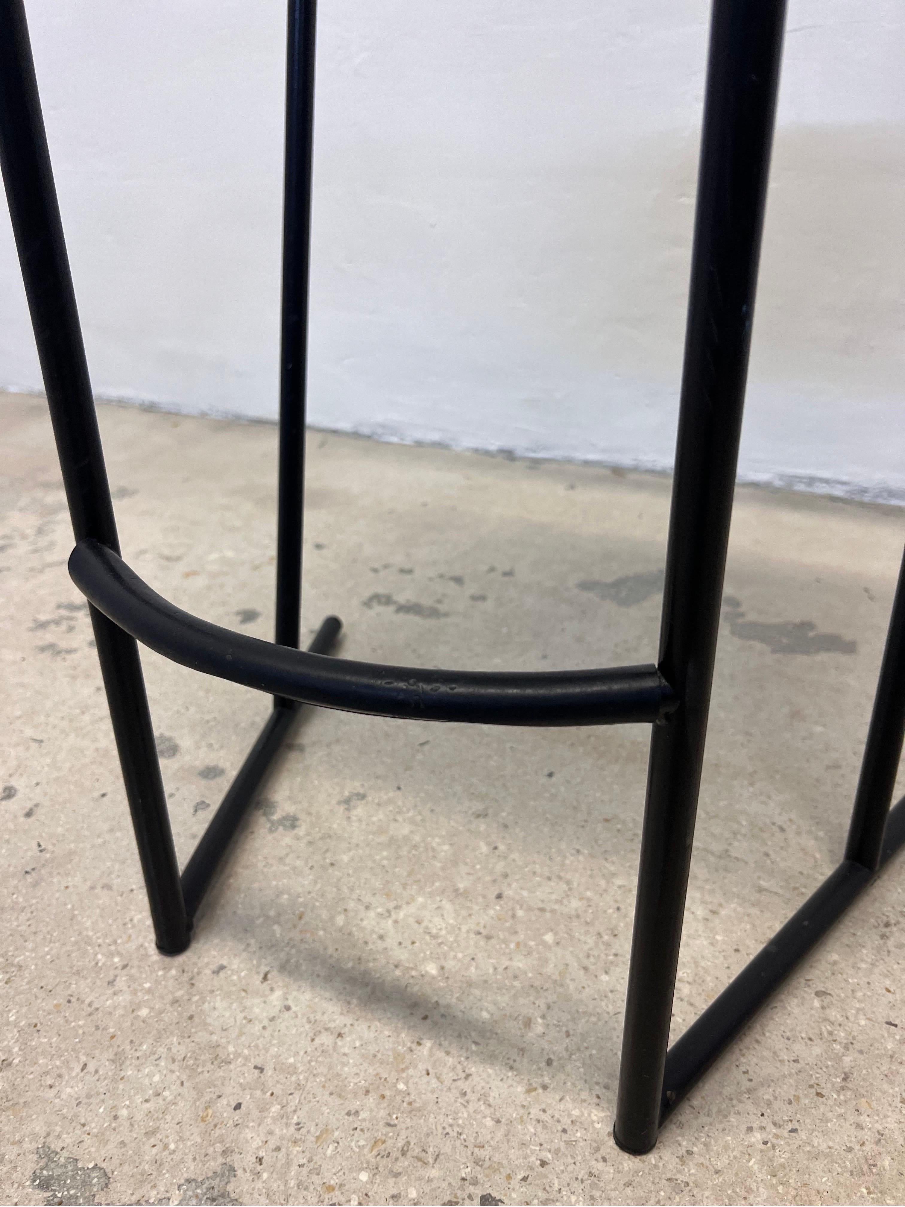 Emilio Nanni Musmé Counter Stool for Fly Line, 1984 For Sale 2