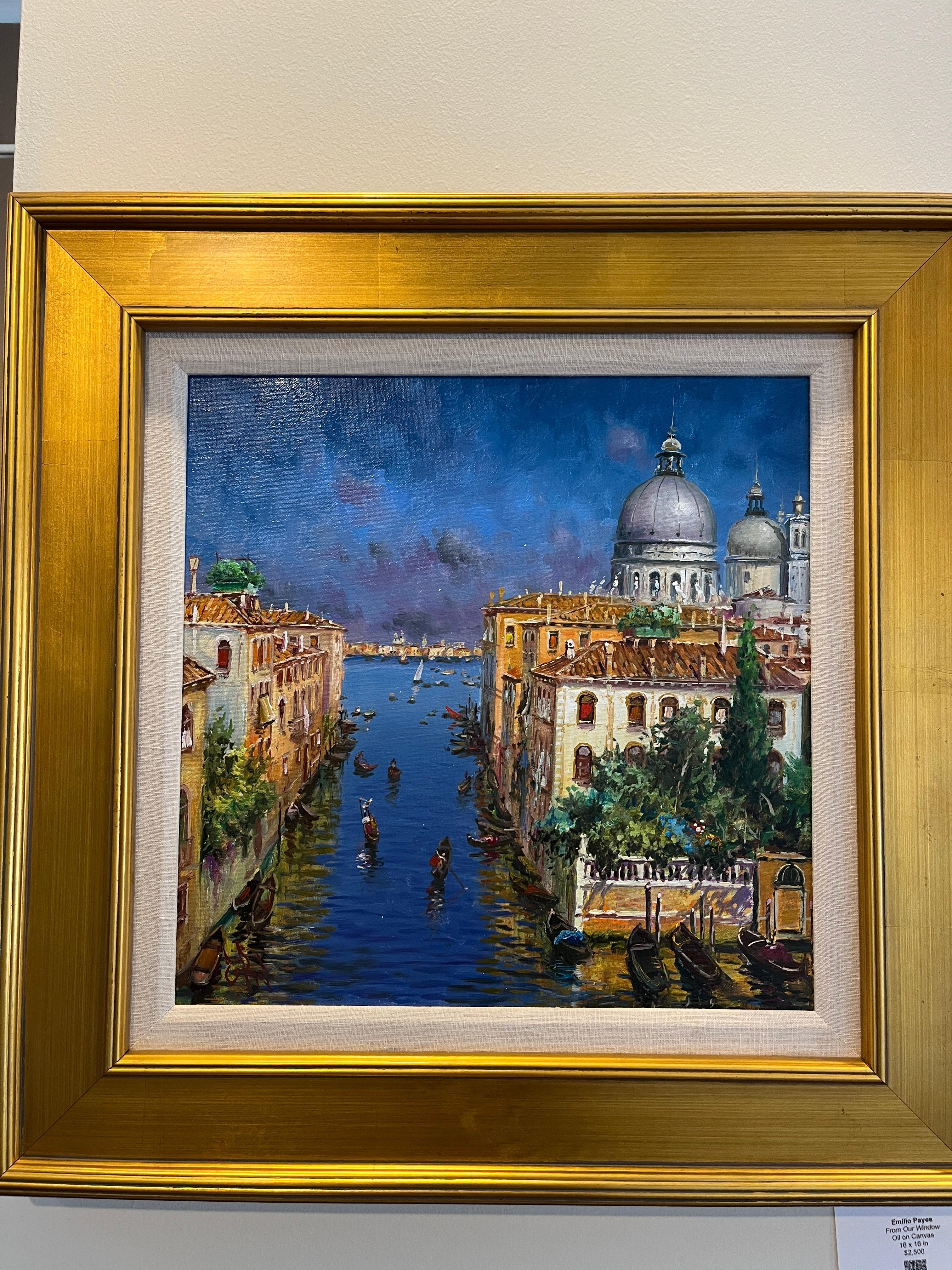 Dalla nostra finestra - Painting di Emilio Payes