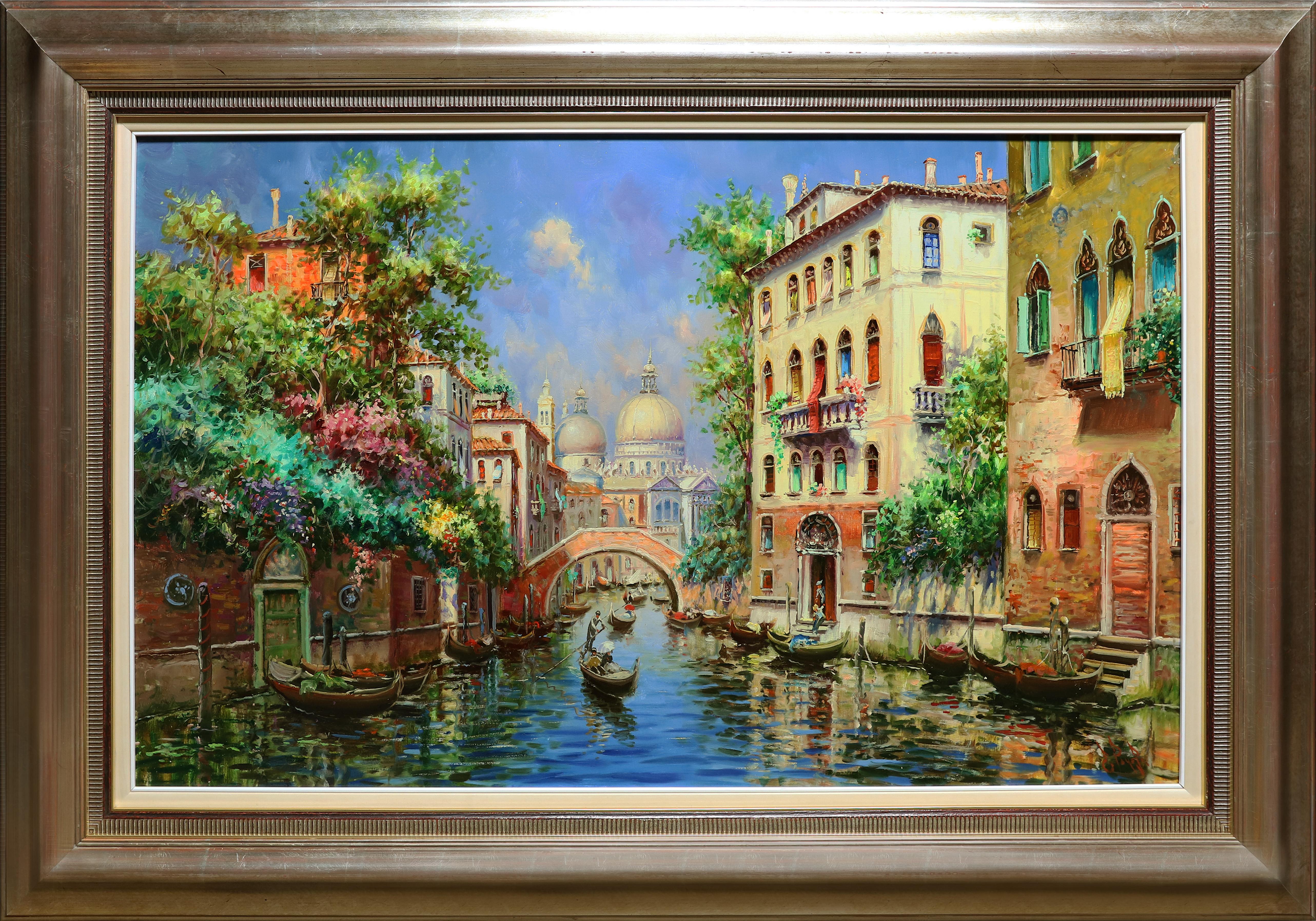 Landscape Painting di Emilio Payes - A Grand View