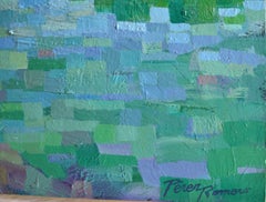 Tour Cubillas, peinture, huile sur panneau de bois