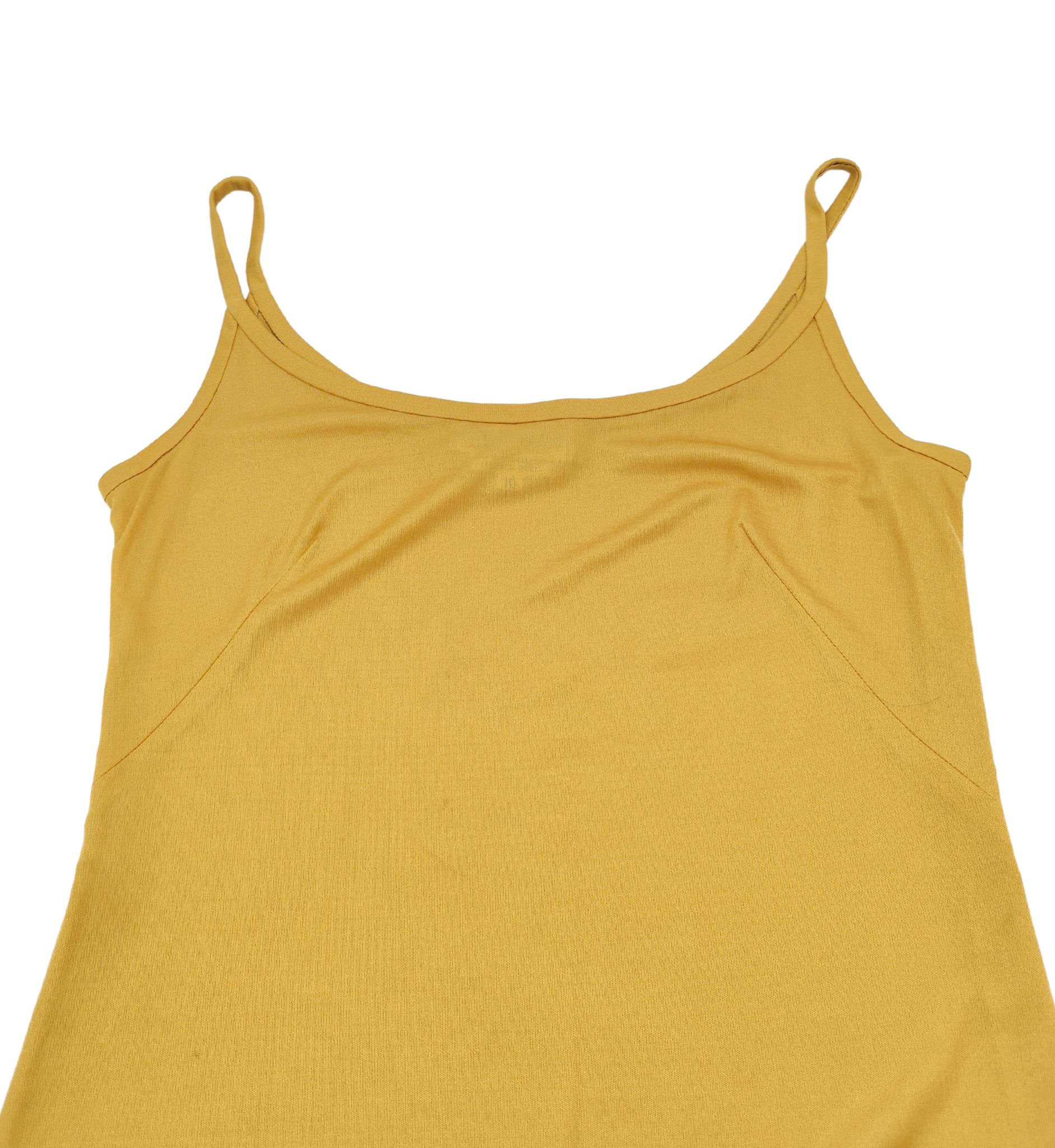 Women's Emilio Pucci 1960s mustard yellow fringe silk dress For Sale