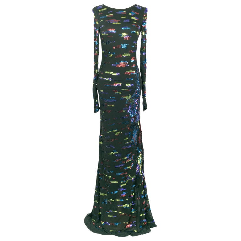 emilio pucci evening dresses Printed Long Dress