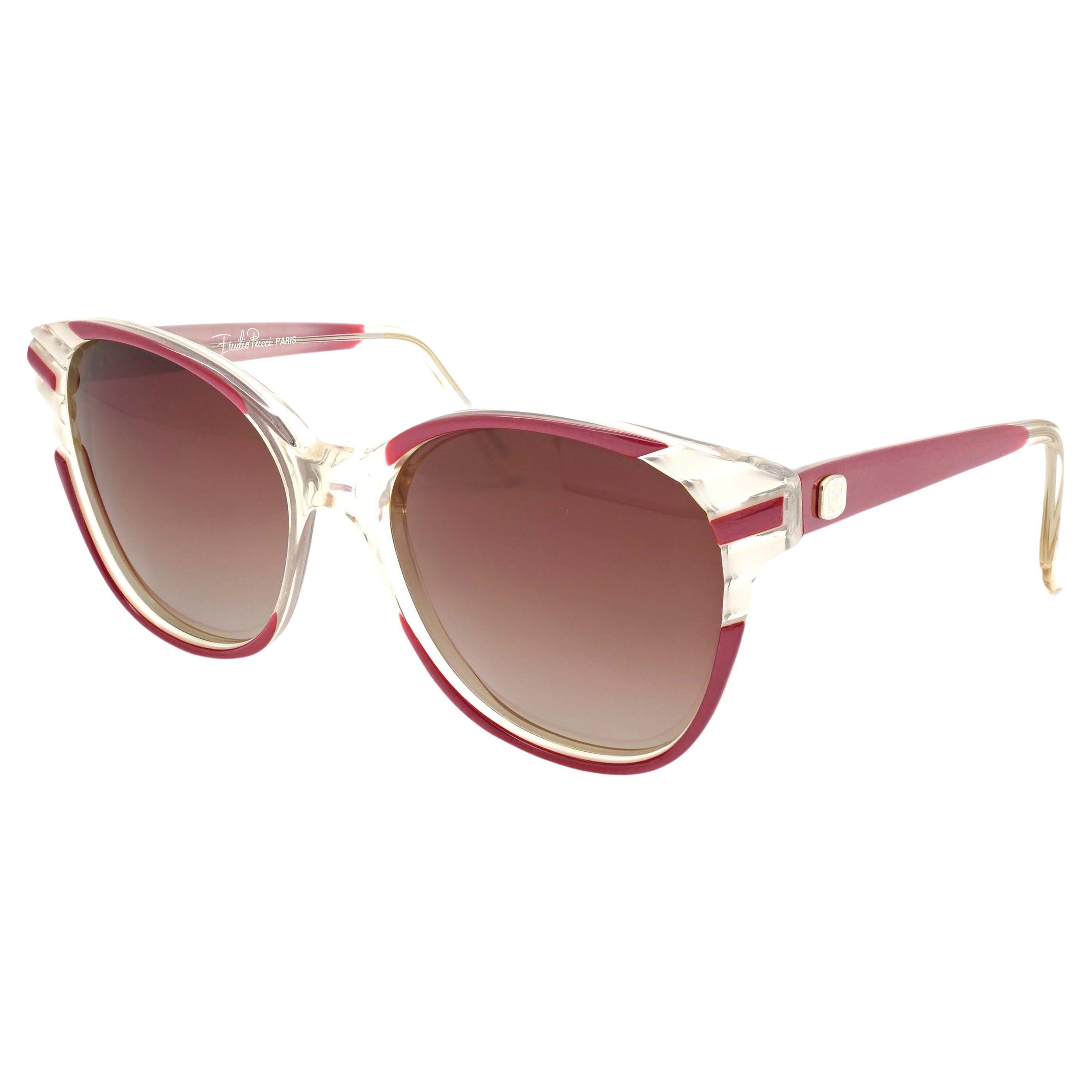 Emilio Pucci 70s sunglasses for women For Sale