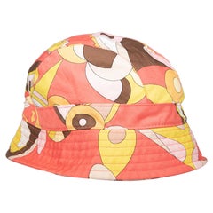 Emilio Pucci Abstract Pattern Bucket Hat