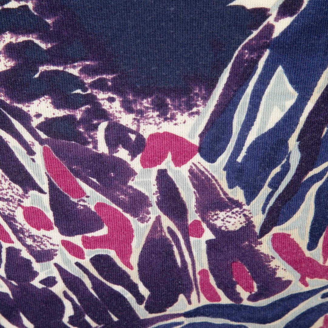 Emilio Pucci Chaqueta de cuello en V con estampado abstracto Talla L en Bueno estado para la venta en London, GB