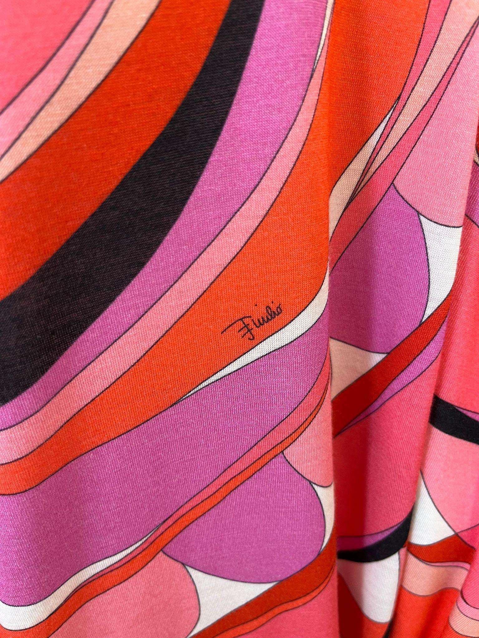 Emilio Pucci Bluse mit abstraktem Druck Damen im Angebot