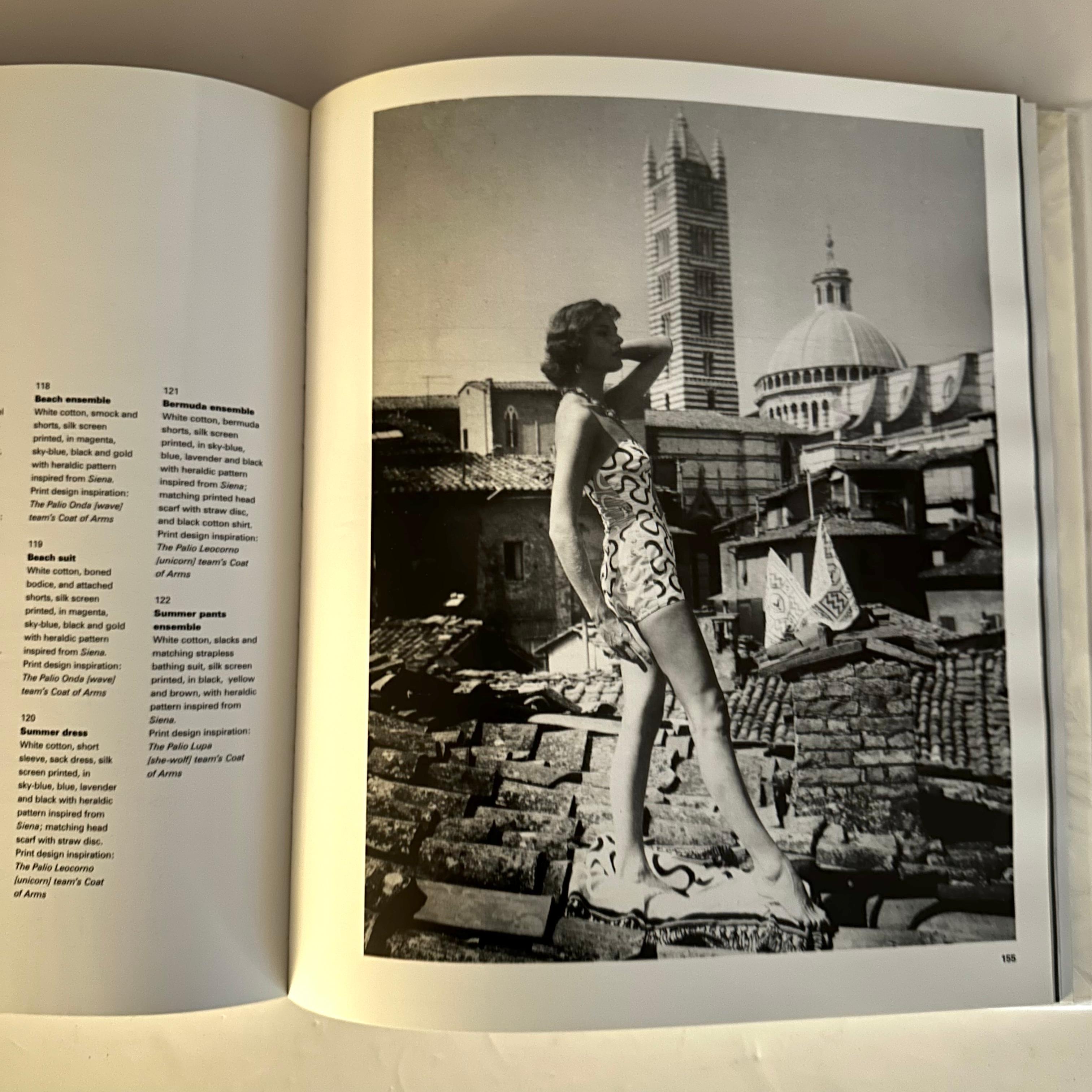 Paper Emilio Pucci: Biennale di Firenze, Looking at Fashion - 1st edition, 1996 For Sale