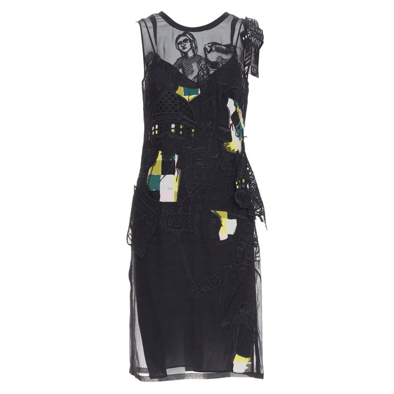 roiii fashion velvet embroidered dress Floral Embroidered Sequin Mesh Evening Dress in Black – SOUR FIGS main image 0