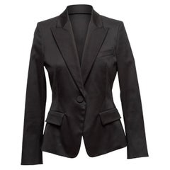 Emilio Pucci Black Single Button Blazer