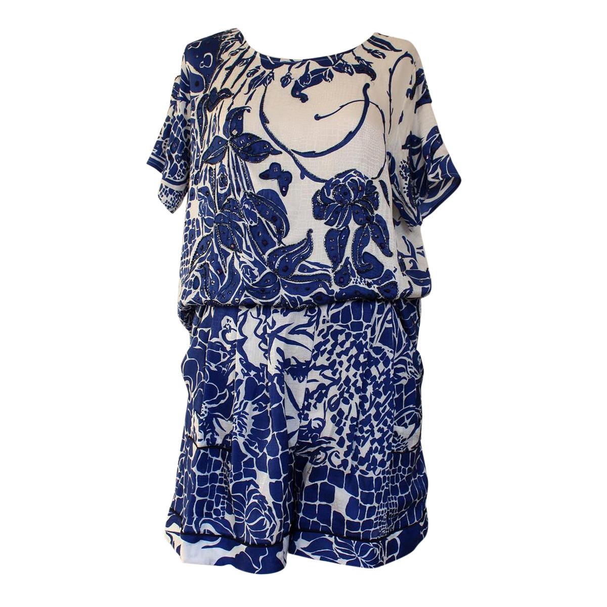 Emilio Pucci Blouse Shorts Set IT 42