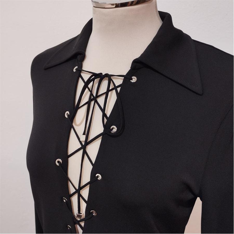 Nero Camicetta Emilio Pucci taglia 40 in vendita