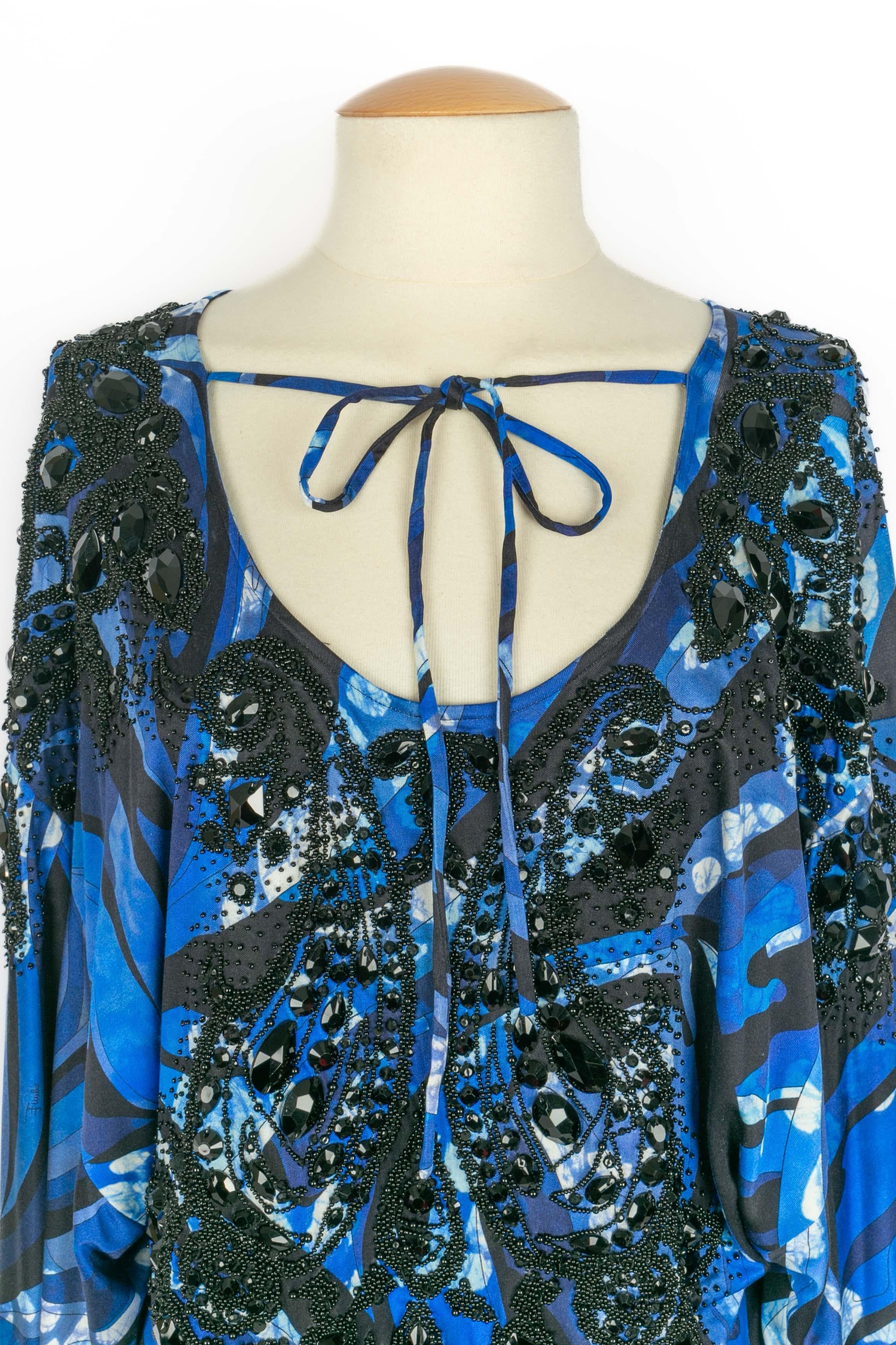 Blu Abito blu di Emilio Pucci in vendita