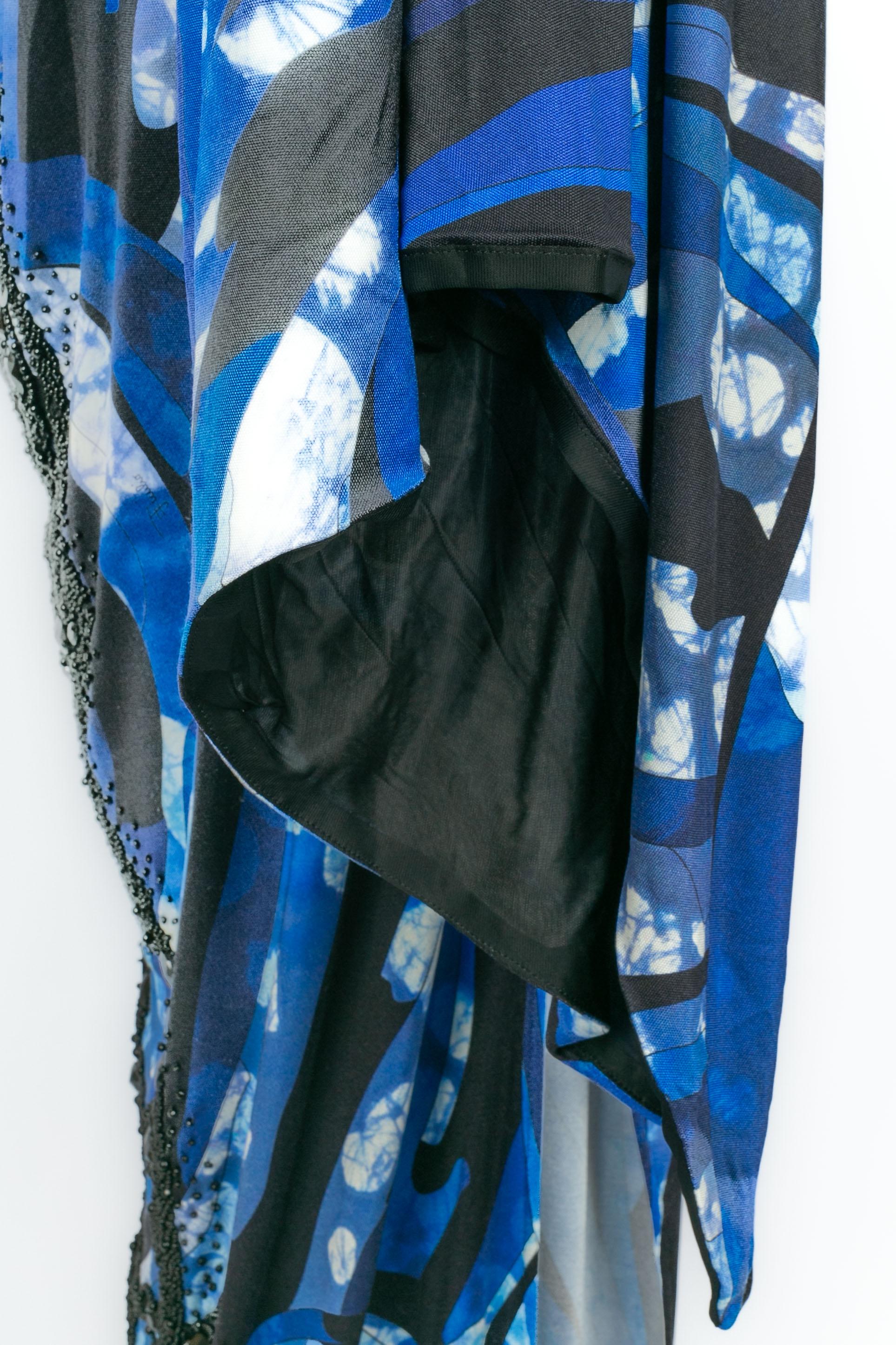 Abito blu di Emilio Pucci in vendita 4