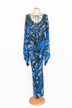 Abito blu di Emilio Pucci
