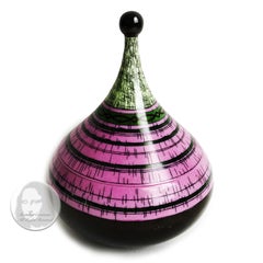 Emilio Pucci Bowl with Lid Rare Rosenthal Studio Studio A Decor Rare 1960s