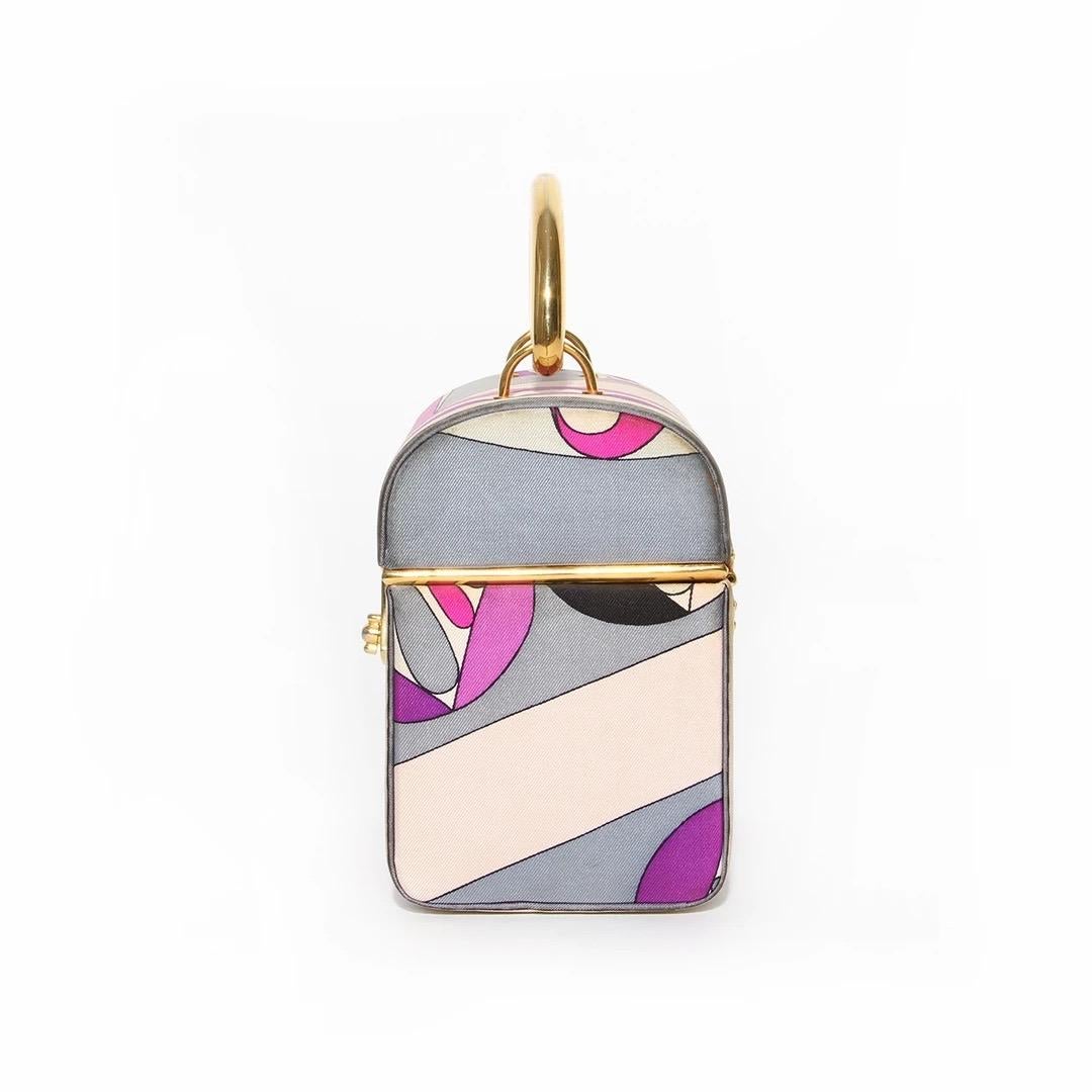 Emilio Pucci Box Bag (anni '60) In condizioni discrete a Los Angeles, CA