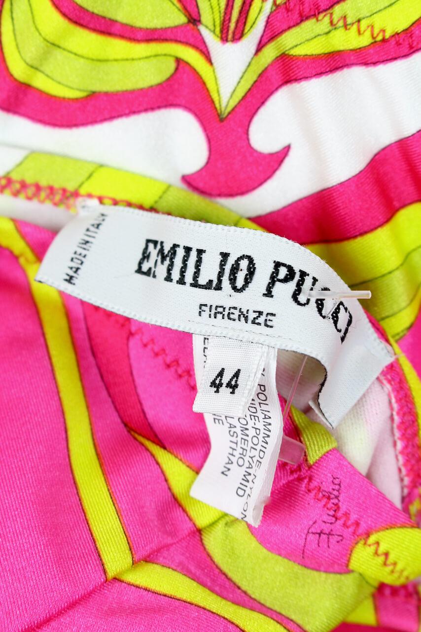 EMILIO PUCCI c. 1990s Pink & Green 