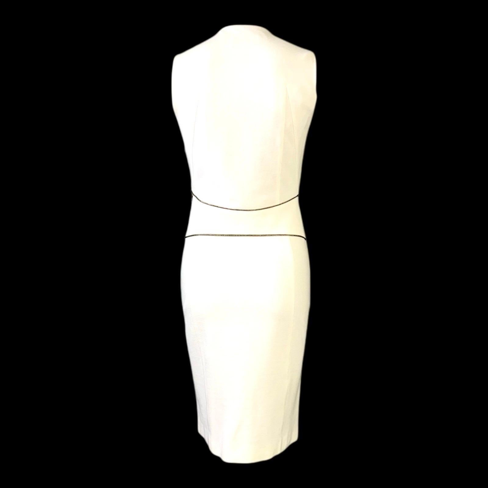 EMILIO PUCCI Vestido ajustado y elegante con botones con logotipo 42 en Excelente estado para la venta en Switzerland, CH