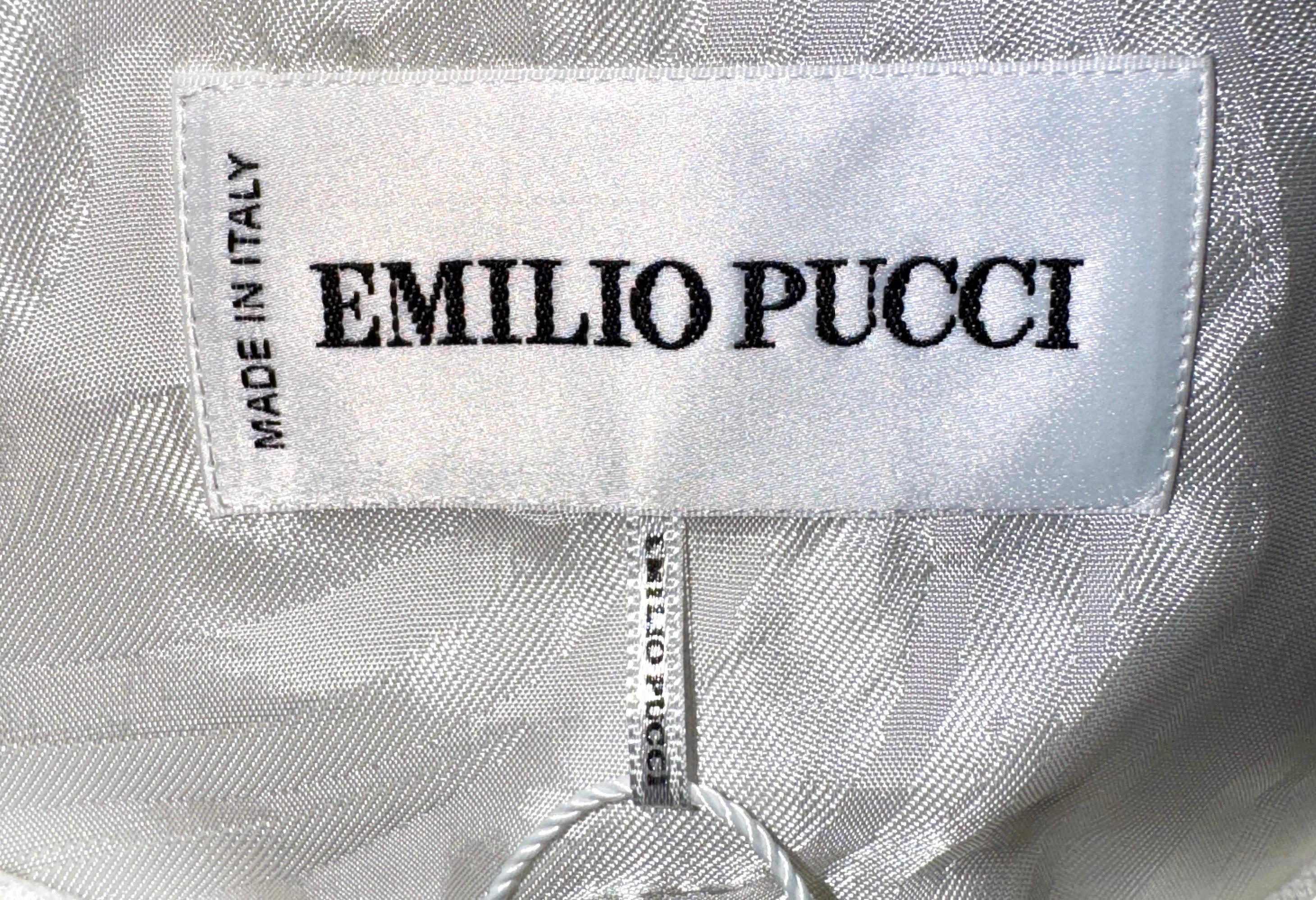 De las mujeres EMILIO PUCCI Vestido ajustado y elegante con botones con logotipo 42 en venta