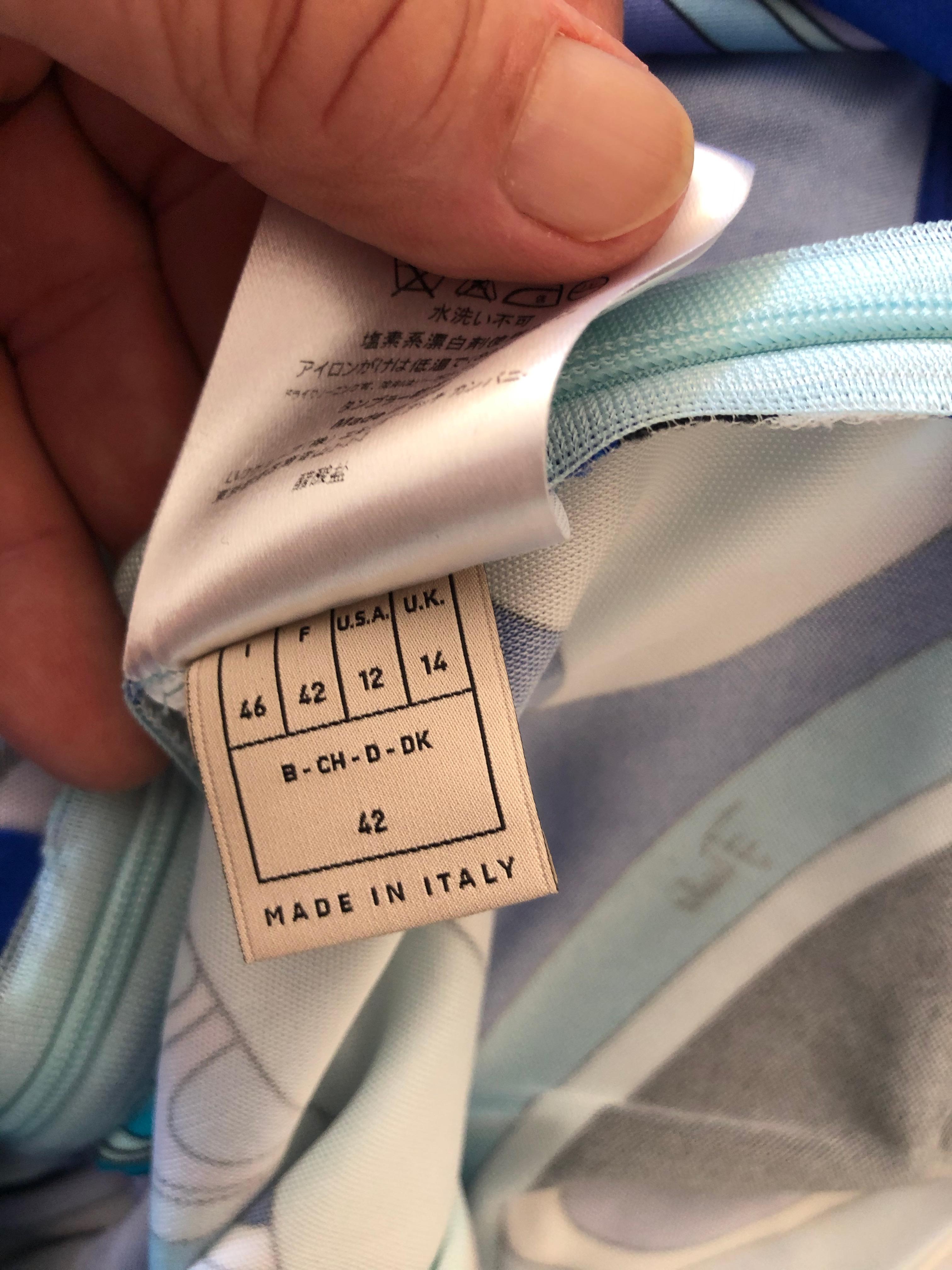 Emilio Pucci Colorful Low Cut Jumpsuit For Sale 2