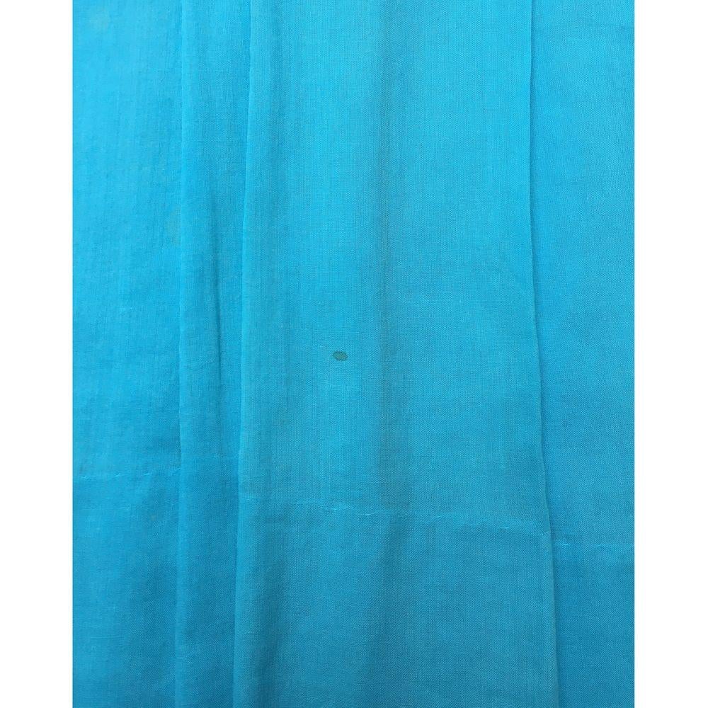 Emilio Pucci Cotton Mid-Length Skirt in Blue For Sale 2