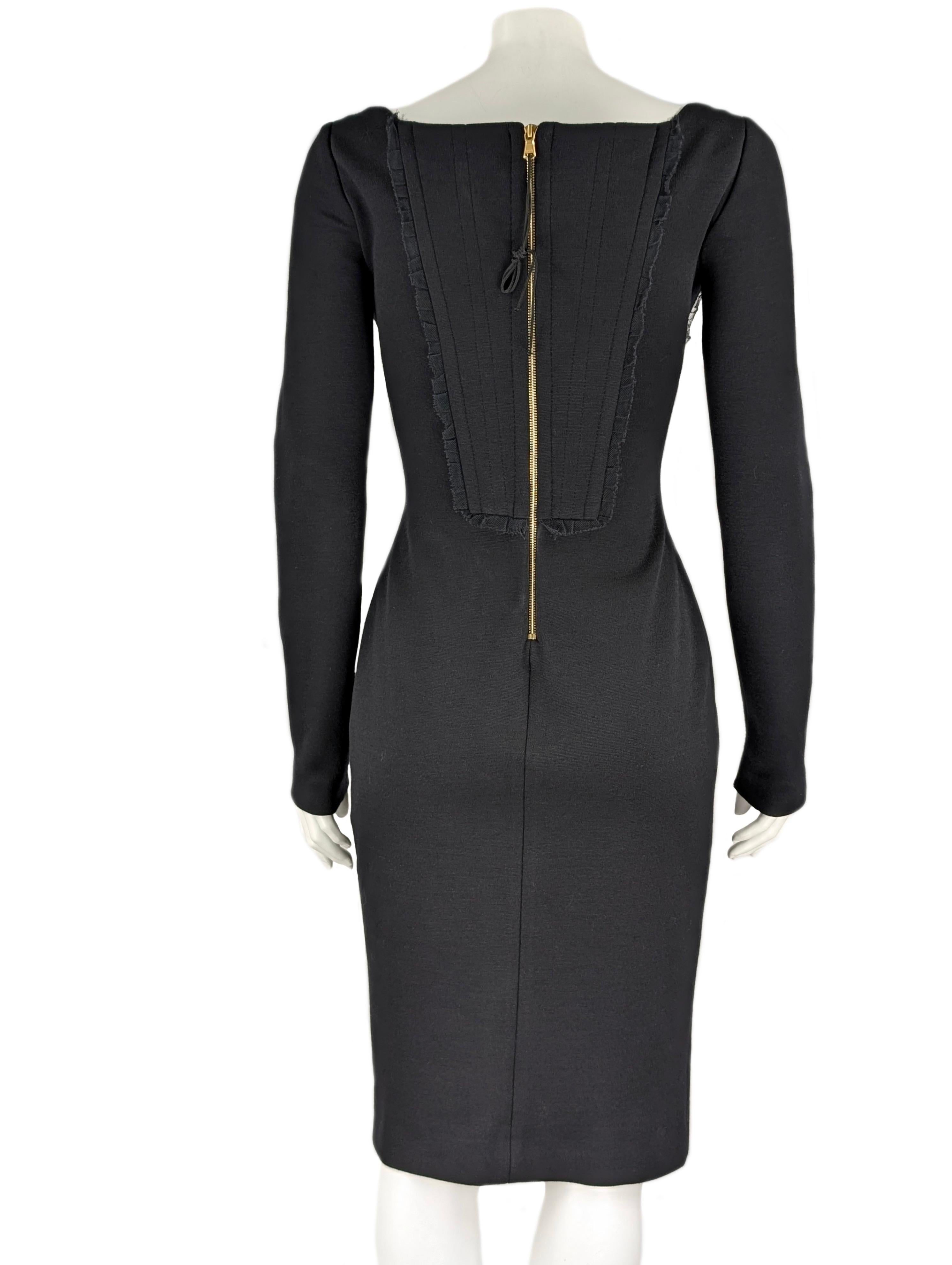 Emilio Pucci dark blue dress F/W 2011 For Sale 2