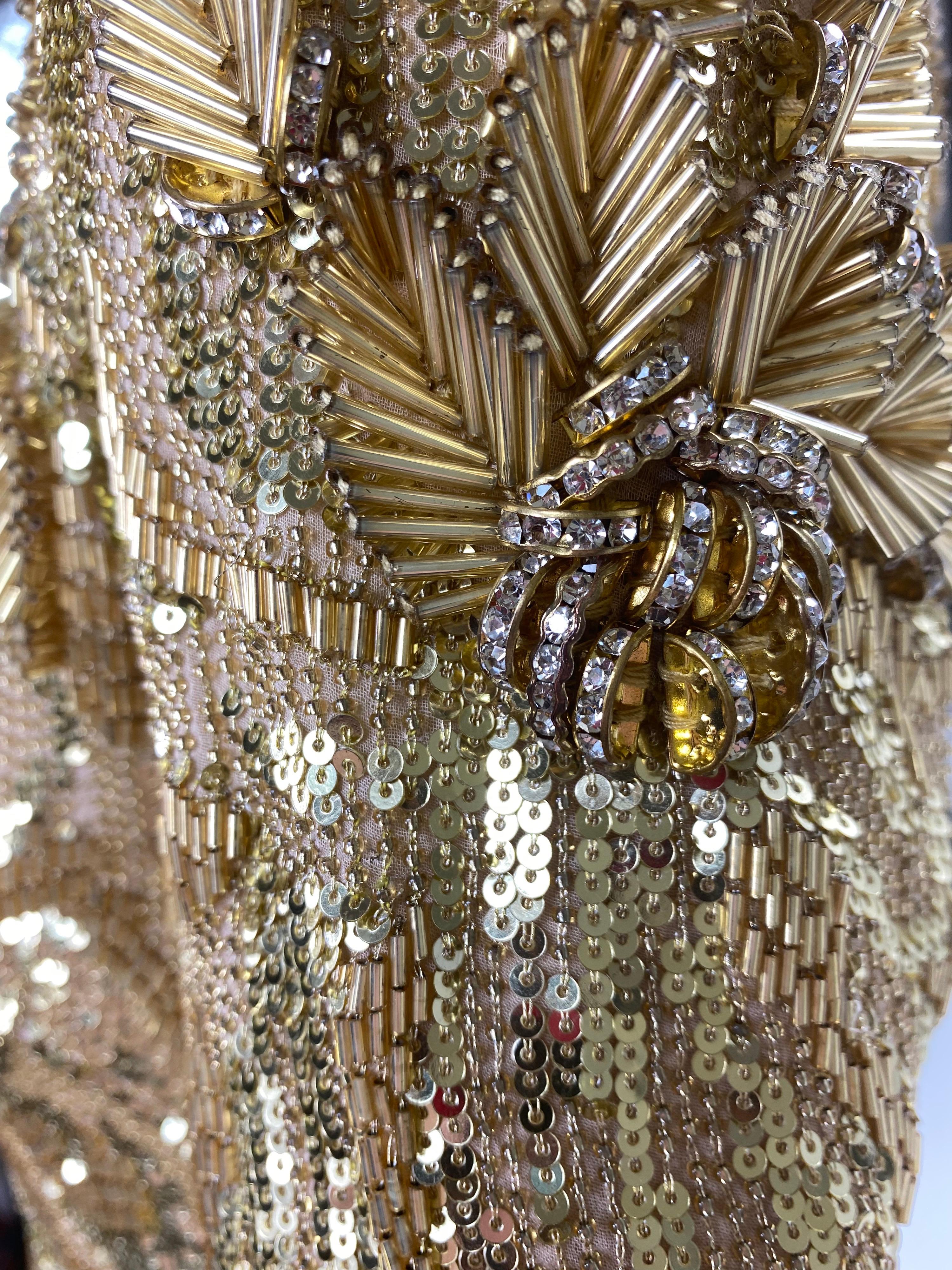 Women's EMILIO PUCCI Embellished dress in Gold