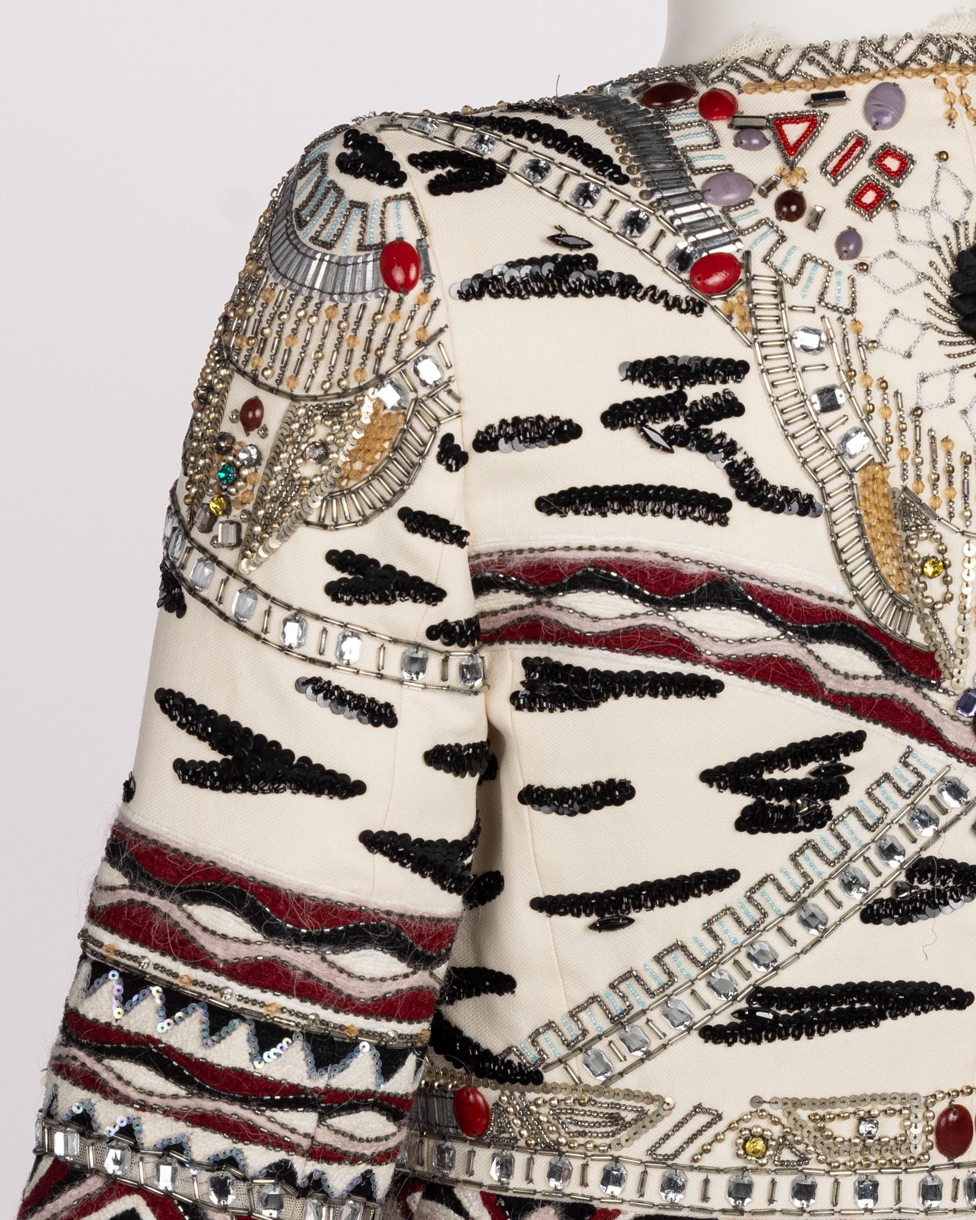  Emilio Pucci Embellished Wool Silk & Cotton Blend Jacket, Pre -Fall 2012 Runway 9