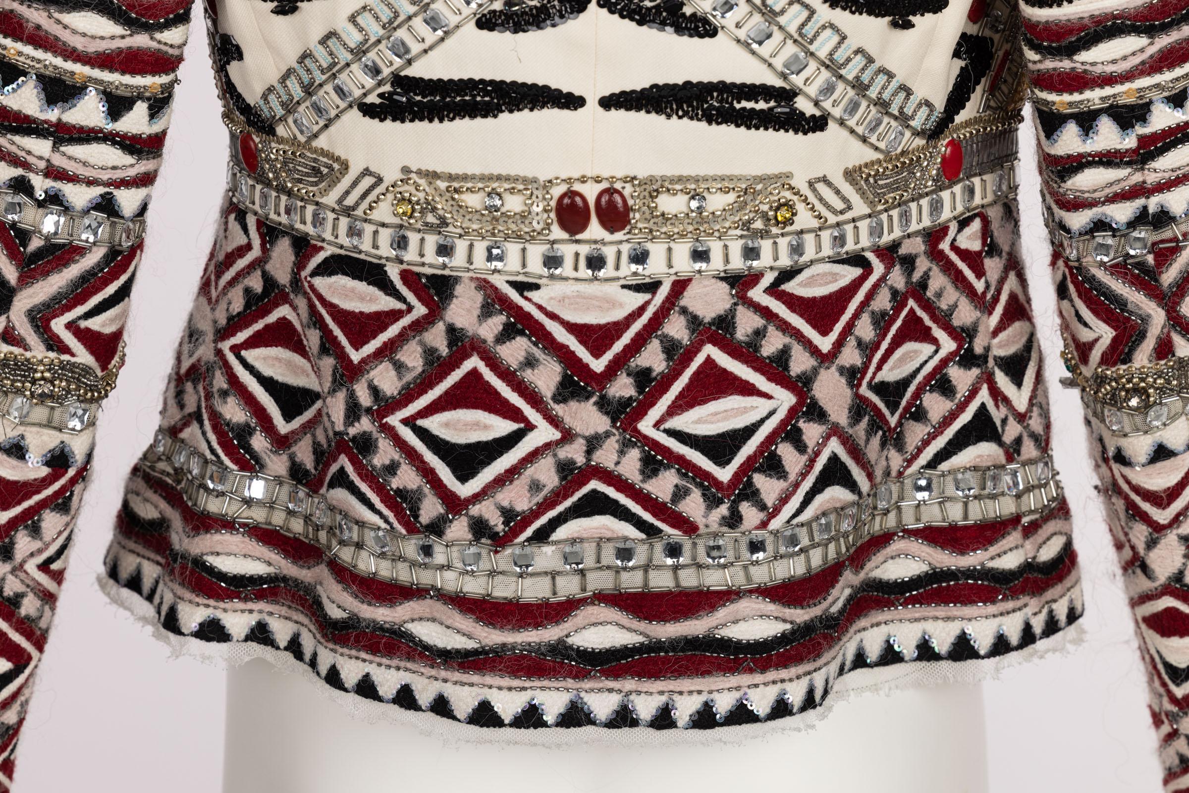  Emilio Pucci Embellished Wool Silk & Cotton Blend Jacket, Pre -Fall 2012 Runway 9