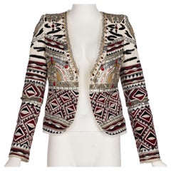  Emilio Pucci Embellished Wool Silk & Cotton Blend Jacket, Pre -Fall 2012 Runway