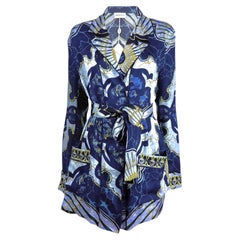 Emilio Pucci Fall 2012 Printed silk kimono
