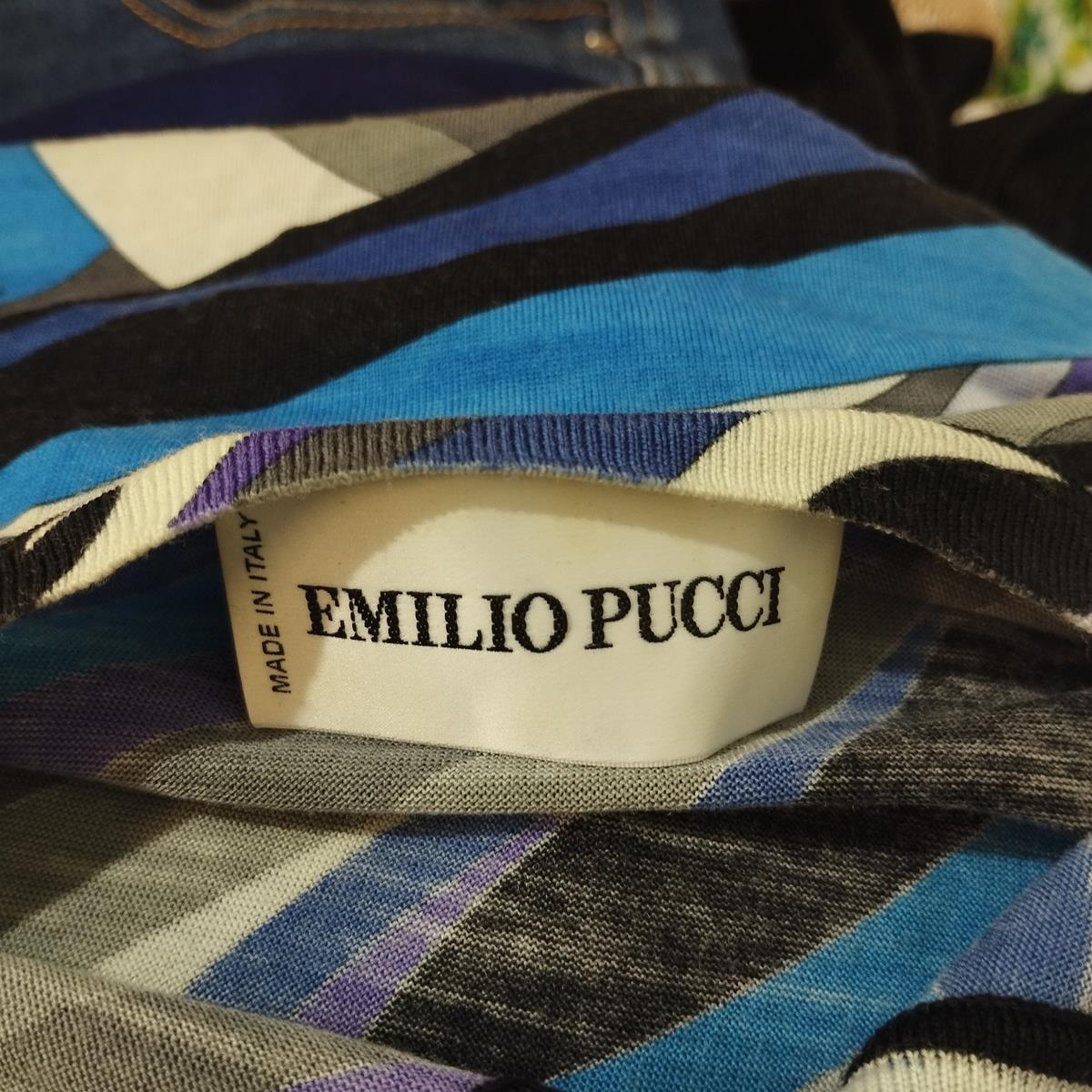 Emilio Pucci Ausgefallenes Kleid Größe 40 im Angebot 1