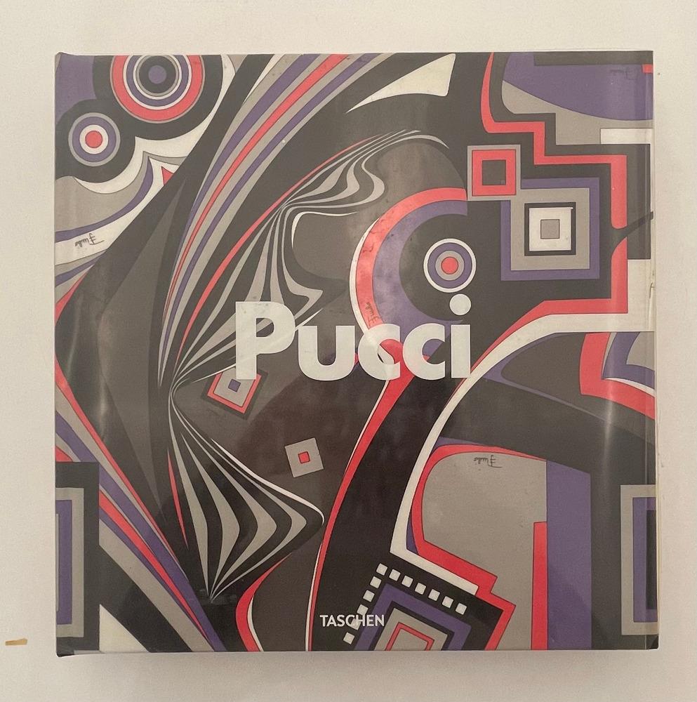EMILIO. PUCCI Fashion Story by Armando Chitolina Edition and Vanessa Friedman Taschen 2010.
Limited Edition of 10,000 Copies.
Each unique copy is bound with one of a selection of limited print fabrics from the Pucci collection.
Taschen,