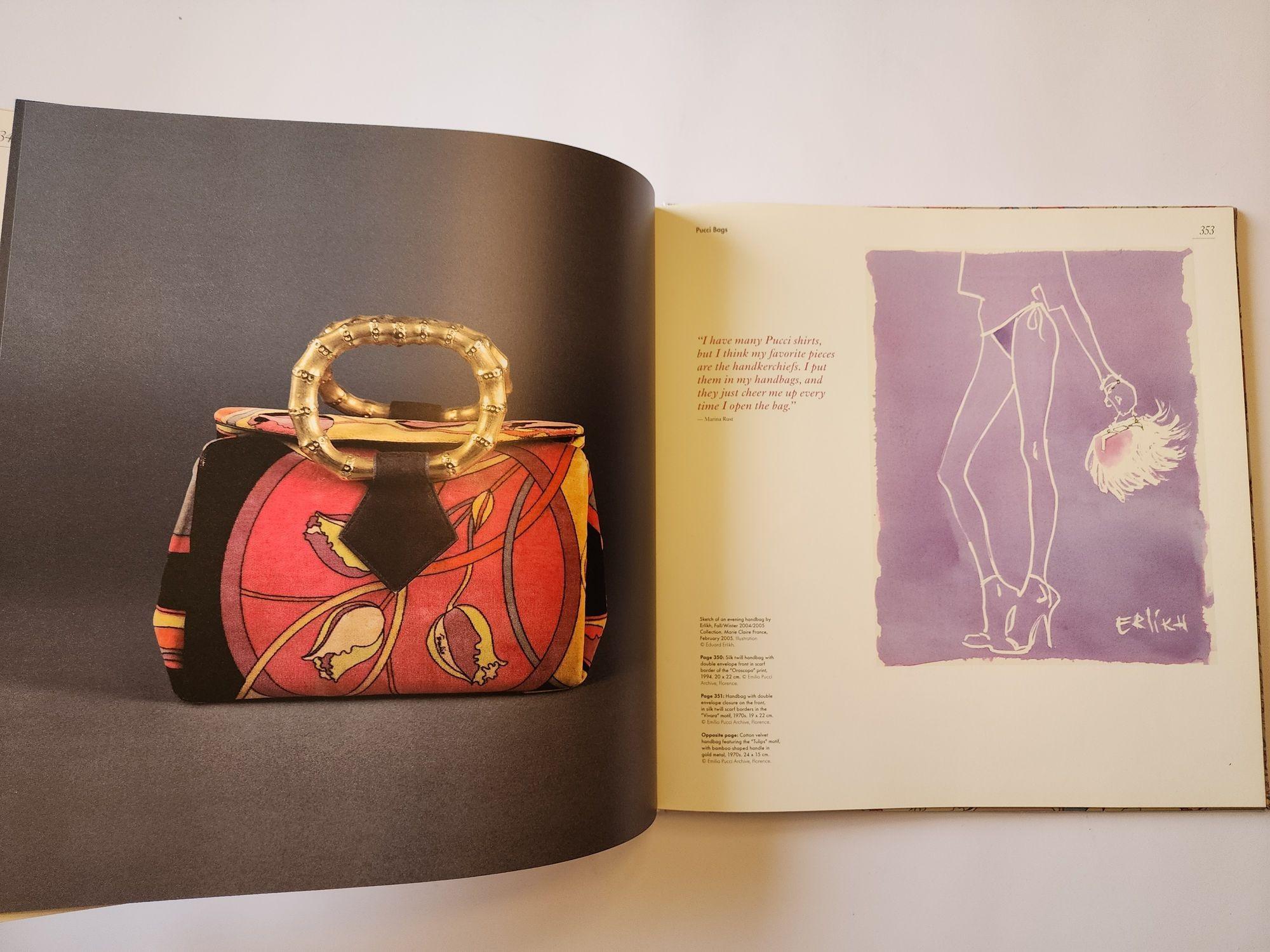 Hand-Crafted Emilio Pucci Fashion Story Oversized Book by Vanessa Friedman Taschen 2010 For Sale