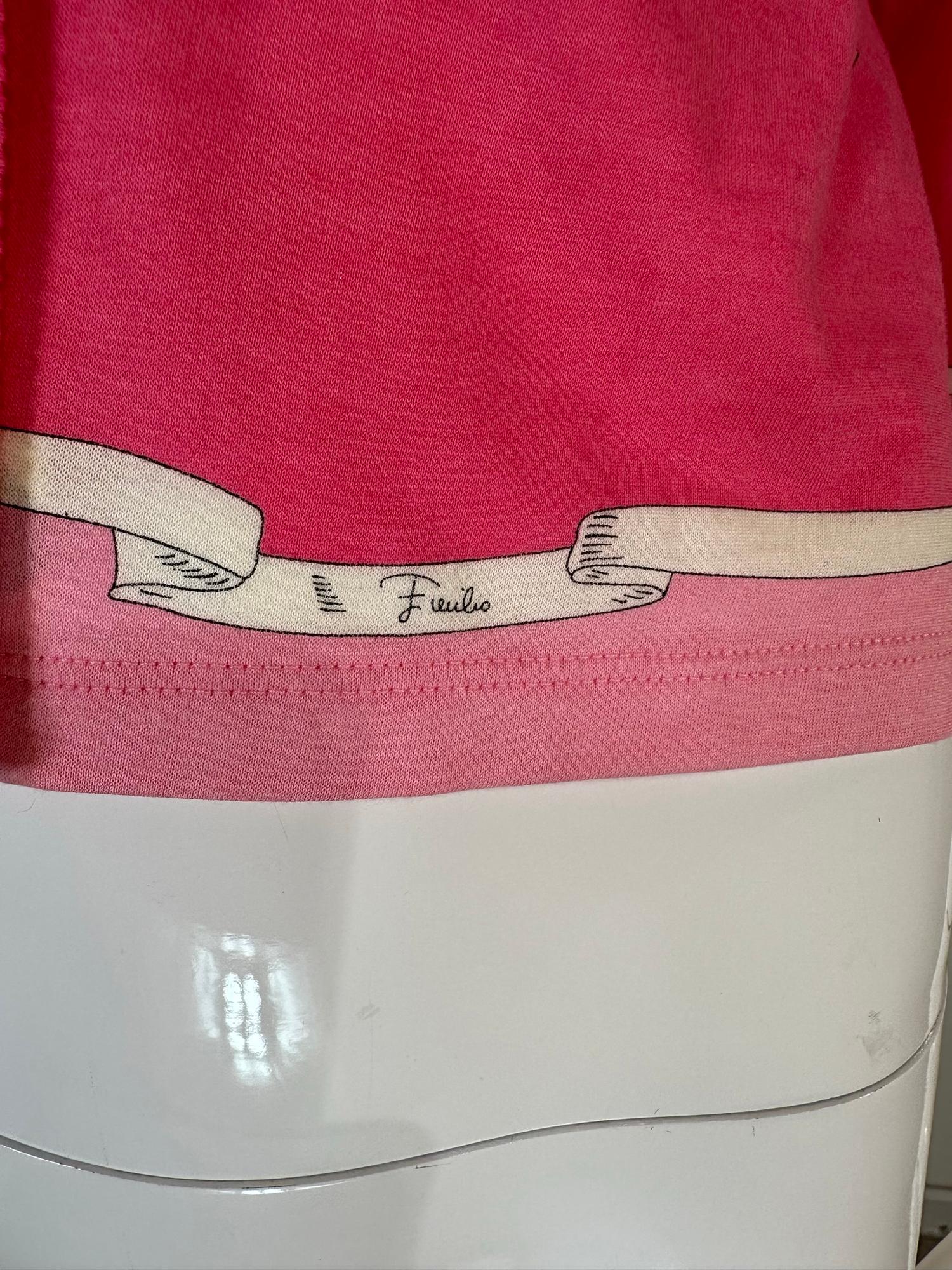 Emilio Pucci - Cardigan à col V en maille de coton et de soie fine taille 8 en vente 8