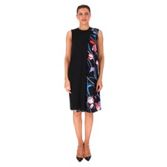 Emilio Pucci Floral Panel Shift Dress