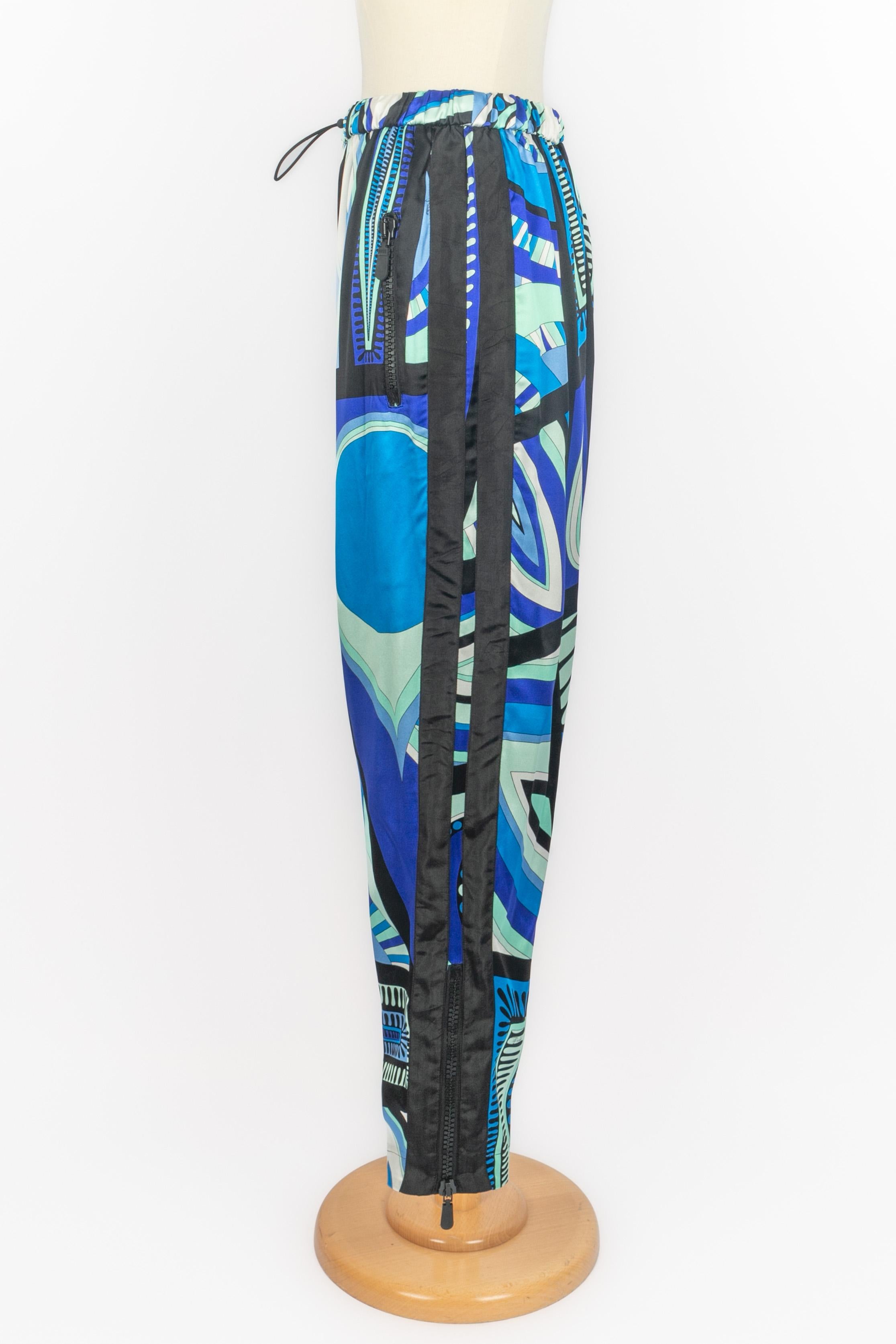 Emilio Pucci Fließende Hose im Angebot 3