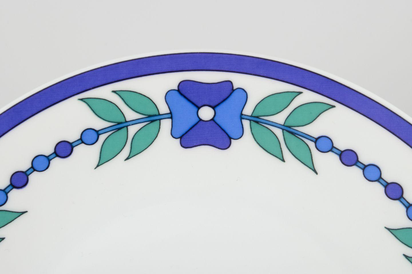 Emilio Pucci für Rosenthal Studio-Linie, Deutschland. Kaffeeservice aus Porzellan. (Ende des 20. Jahrhunderts) im Angebot